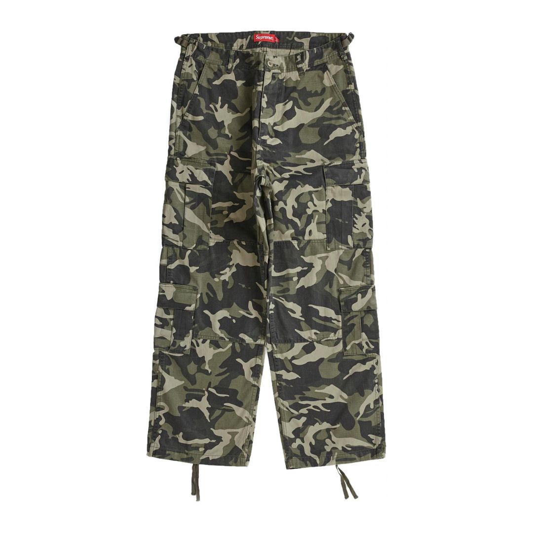 Supreme Camo Cargo Pants Green – Clout of the South