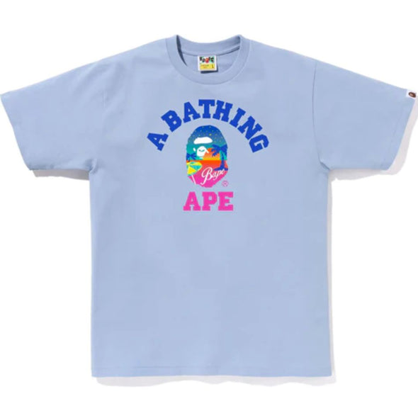 Bape Sunset Logo T