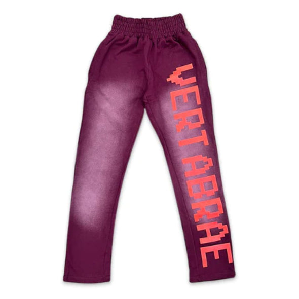 Vertabrae Purple/Red Sweatpants