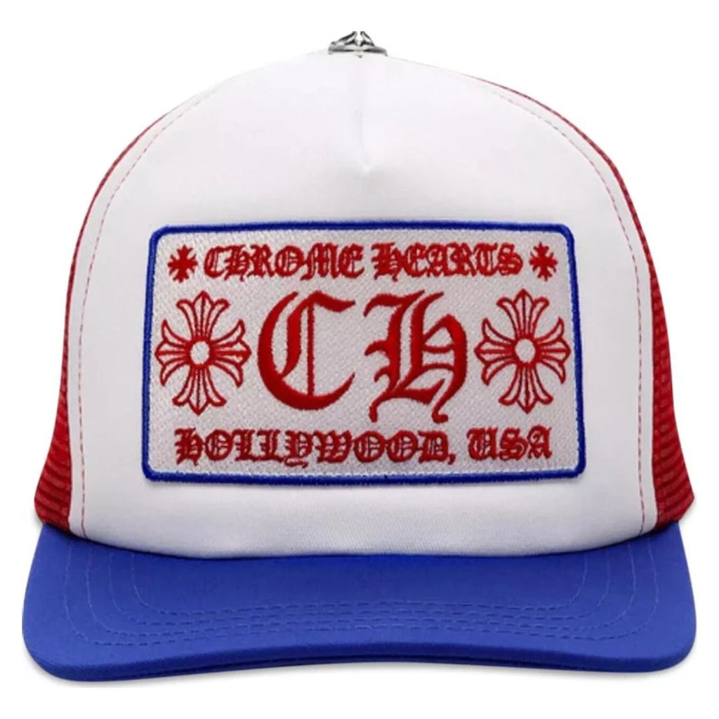 Chrome Hearts Red/White/Blue Trucker