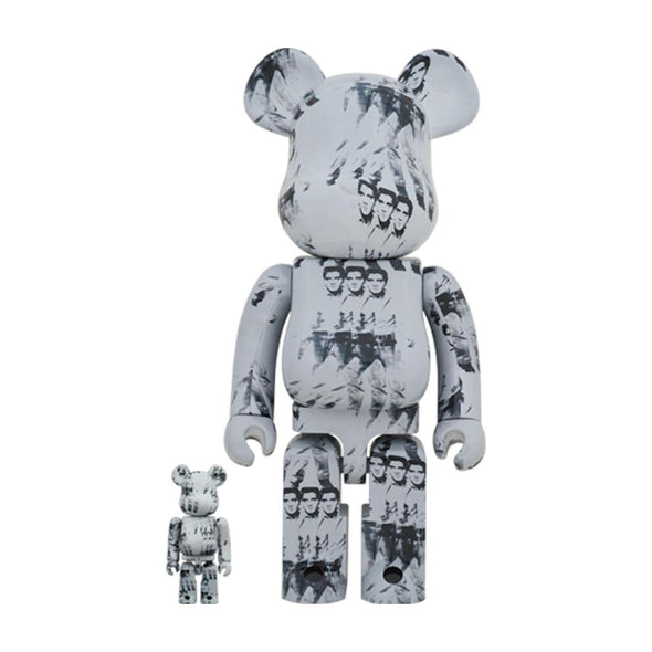 Andy Warhol x Elvis Bearbrick 400%